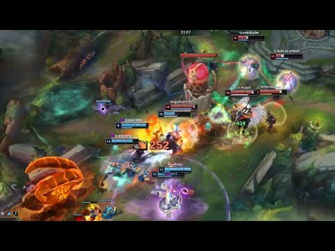 When your Challenger Ornn Finally join the team fight....!