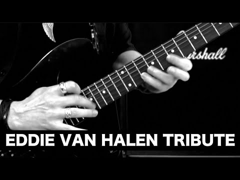 British guitarist's tribute to Eddie Van Halen