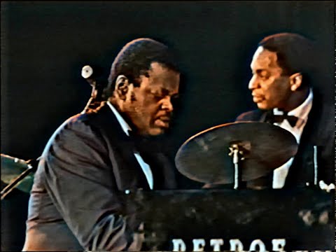 Oscar Peterson Trio, Roma, November 10th, 1969 (colorized)