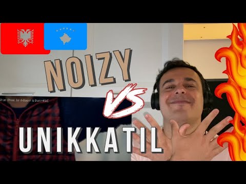 Italian Reaction to Unikkatil Vs Noizy / Unikkatil - Kuq e zi 🇦🇱 Vs Noizy- 100 vjet Shtet 🇦🇱  🔥🔥🔥