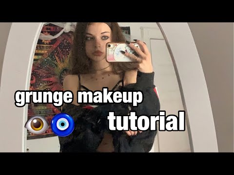 my ~grunge~ makeup tutorial :p