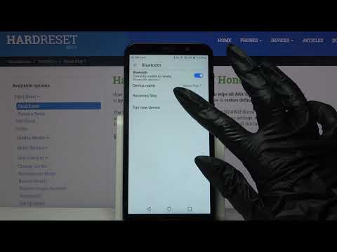 How to Turn On Bluetooth Connection – Pair Device to HUAWEI Honor Play 7