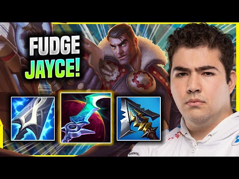 FUDGE IS A BEAST WITH JAYCE! - C9 Fudge Plays Jayce Top vs Rengar! | Season 2022