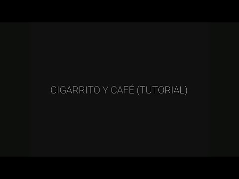 Cigarrito y café - Josué Alaniz (TUTORIAL ACÚSTICO)