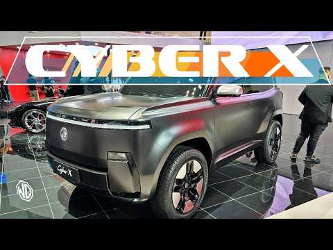 New MG Cyber X Revealed at 2025 Shanghai Auto Show : Specs, Features, Eksterior