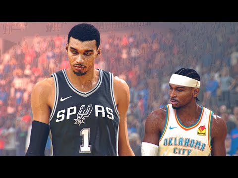 NBA Christmas Day: SPURS vs THUNDER | December 25, 2025 | NBA 2K ULTRA REALISTIC GAMEPLAY