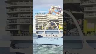 #Royal Caribbean and #world biggest Icon of the seas.#selling time.#Nassau..