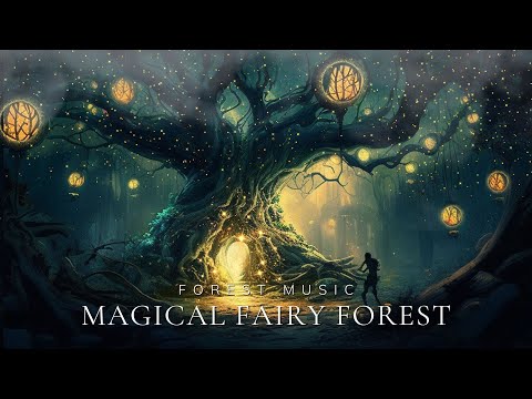 Magical Fairy Forest 🌲 Fantasy Music & Nature Sound | For Sleep, Dreamy, Relaxation