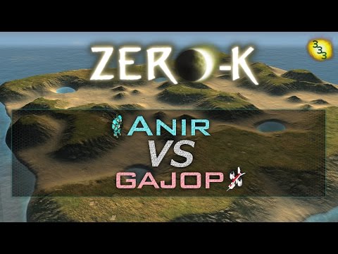 2016/06/11 #3: Anir(Cl) vs gajop(Gs) on Conquest of Paradise - Zero-K