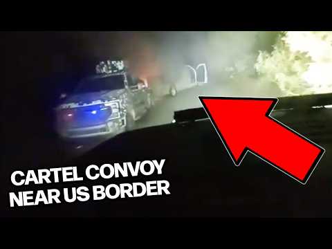 Cartel Members Open Fire On Blockade Near US-Mexico Border (*GRAPHIC FOOTAGE*)