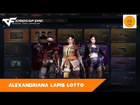 Crossfire PH - Alexandriana Lapis Lotto