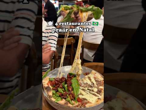 4 RESTAURANTES PARA IR EM NATAL/RN 🍽️ #natalrn #restaurantes #riograndedonorte