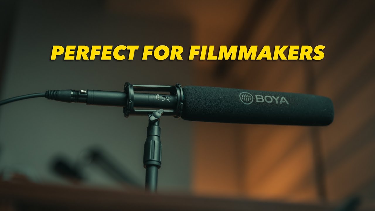 BOYA BY-BM6060L PROFESSIONAL SHOTGUN MICROPHONE