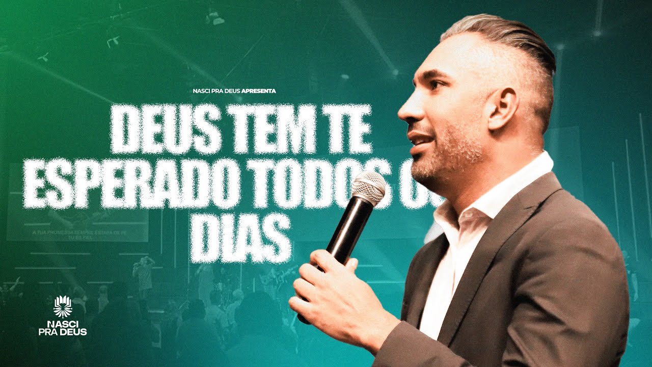 Pr. André Silva - Deus tem te esperado todos os dias.