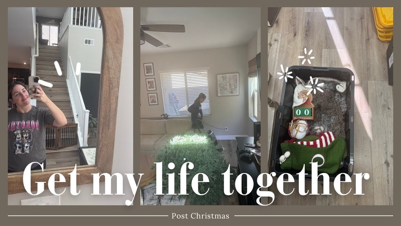 GETTING MY LIFE BACK IN ORDER AFTER CHRISTMAS||WHAT I DO BEFORE WE START BACK TO HOMESCHOOLING✔️