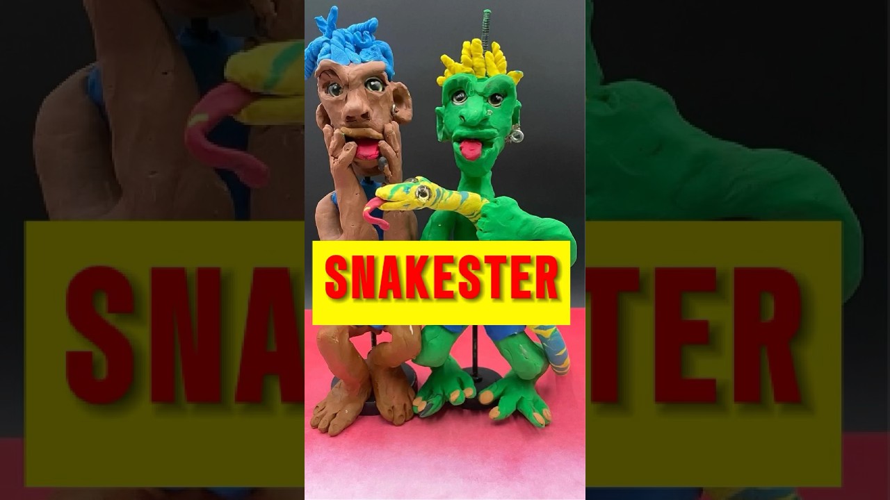 Simple Claymation Stopmotion Idea: Snakester Simple Claymation Stopmotion Idea: Snakester