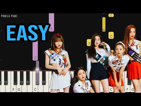 Red Velvet - WILDSIDE | EASY Piano Tutorial by Pianella Piano