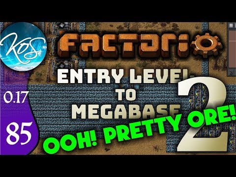 Factorio 0.17 Ep 85: GL-ORE-IOUS ORE - Entry Level to Megabase 2 - Tutorial Let's Play, Gameplay