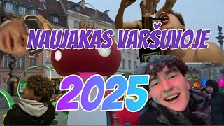 UŽLIPOM ANT STOGO NAKTINIAME KLUBE?? Naujakas Varšuvoje 2025 🇵🇱