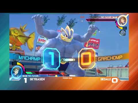 SkyRasen (Machamp) vs SKDale (Garchomp) - Pokken at Alpha - 12/18/2018