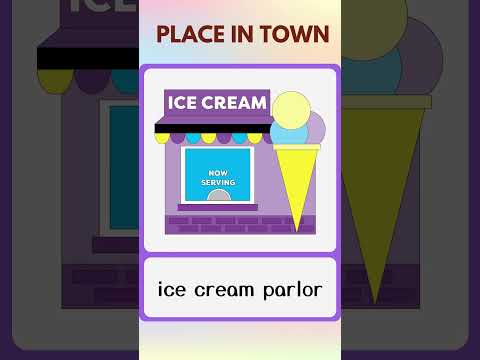 Places in Town - Parts of the city | Learn English Vocabulary