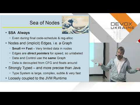 Devoxx Ukraine 2019: The Sea of Nodes and the HotSpot JIT - Cliff Click