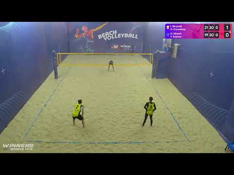 21:00 I. Skrynnik / O. Kryvoshap - O. Klishch / Y. Sulyma 10.02.2023 | Winners Beach Volleyball