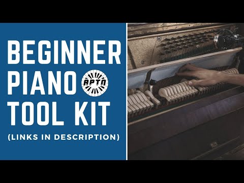 The Basic Tools You Need to Learn Piano Tuning  - Links in Description
