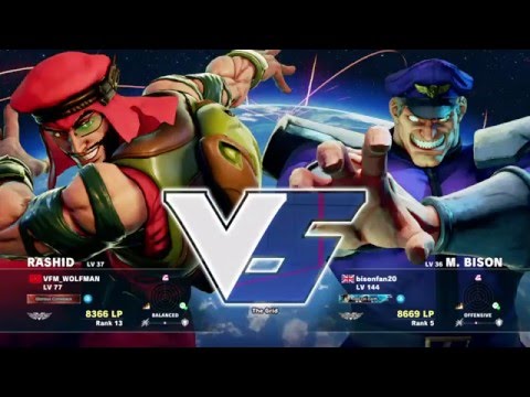 SFV - VFM_WOLFMAN (Rashid) Vs bisonfan20 (M.Bison)