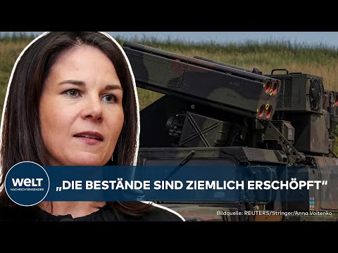 DEUTSCHLAND: Annalena Baerbock drängt auf zusätzliche Flugabwehrkapazitäten für die Ukraine