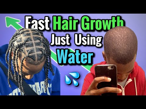 How to Grow Your Hair Fast Just by Using Water / Easy Hair Growth With Water Only !!!