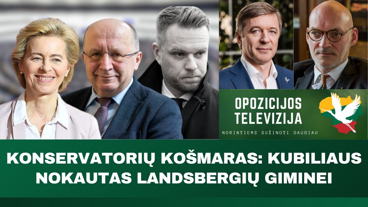 KONSERVATORIŲ PATYČIOS: KUBILIUI IŠMUŠINĖJA EUROKOMISARO ALGĄ