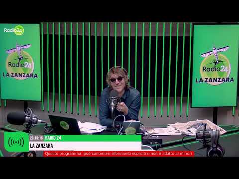 Carmine Iannicello e il rettiliano Lundini - La Zanzara 6.3.2023