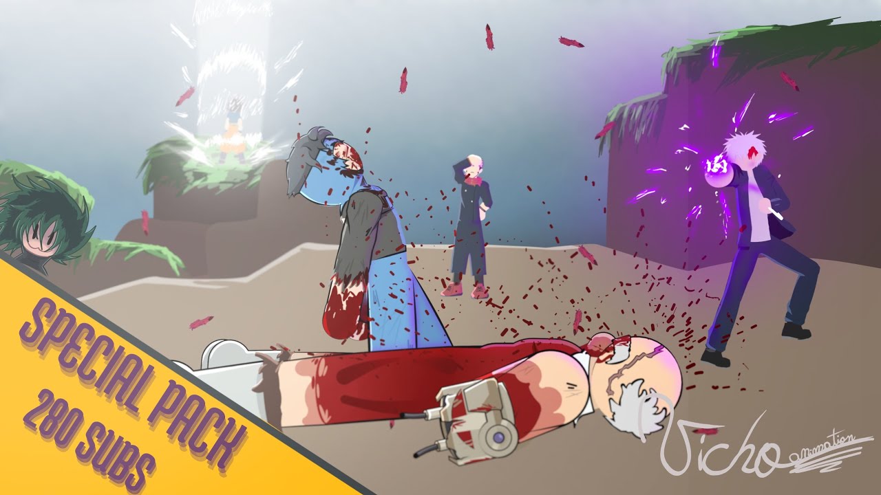 200-280 SUBS SPECIAL PACK! 🎉 | STICK NODES | VICHOANIMATION