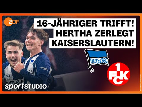 Hertha BSC – 1. FC Kaiserslautern | DFB-Pokal, Achtelfinale 2025/26 | sportstudio