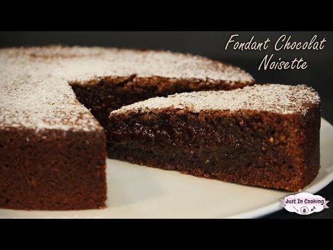 Chocolate Hazelnut Fondant (Molten Chocolate Cake)