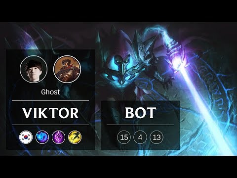 Viktor Bot vs Kai'Sa - KR Challenger Patch 8.24