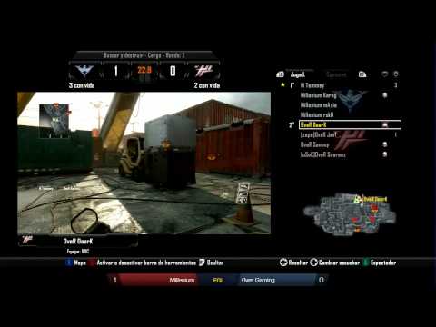 DreamHack Valencia 2013 : Over Gaming vs Millenium : LBR6 - Map 2 Part 4  (Spanish Commentary)