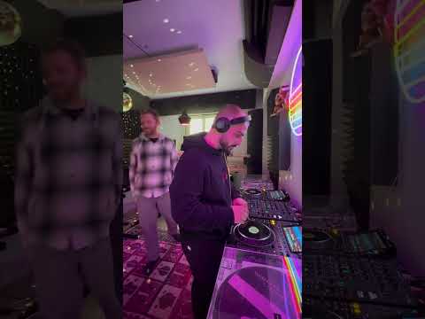 DJ Kou and Steve Mill having a good time! #djlessons