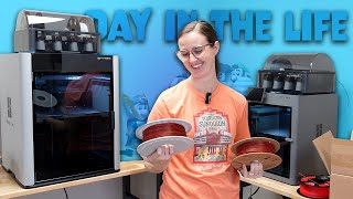 3D Print Farm Day in the Life - Upgrades in the Print Shop