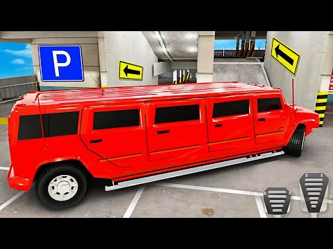 Luxury Hummer Limousine Driving - Multi Level in Parking - Best Android Game