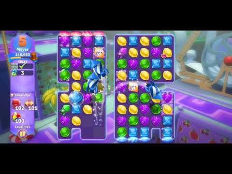 Willy Wonka's World of Candy Level 515 Complete - No Hacks (Android/IOS)