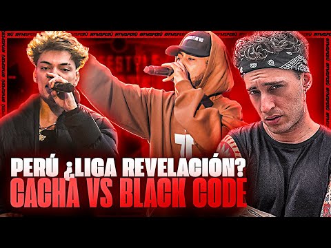 💣 ¿CACHA CANDIDATO A GANAR LA LIGA? 💣 BLON REACCIONA A CACHA VS BLACK CODE | FMS PERÚ 🇵🇪