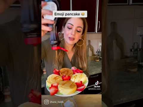 وصفة بانكيك 🥞 #shorts #food #pancake