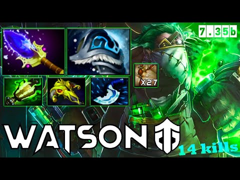Watson PUDGE [Hard Carry] [DOTA 2] Highlights