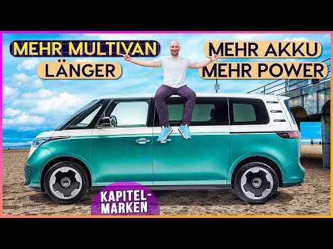 VW ID. BUZZ Langversion: Endlich auf ELEKTRO-MULTIVAN Level?