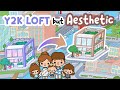Aesthetic NEW Y2K Loft House for BIG Family of 5 Home not FREE TOCA BOCA House Ideas Toca Life World