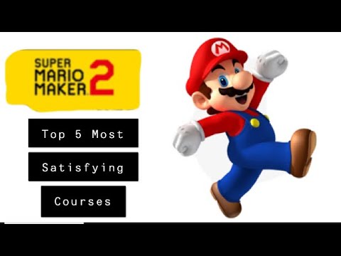 Top 5 Satisfying courses in SMM2