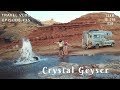 The eruption of Crystal Geyser - Green River - Utah  LeAw in the USA //Ep.35