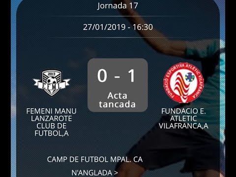 EF MANU LANZAROTE - A VILAFRANCA